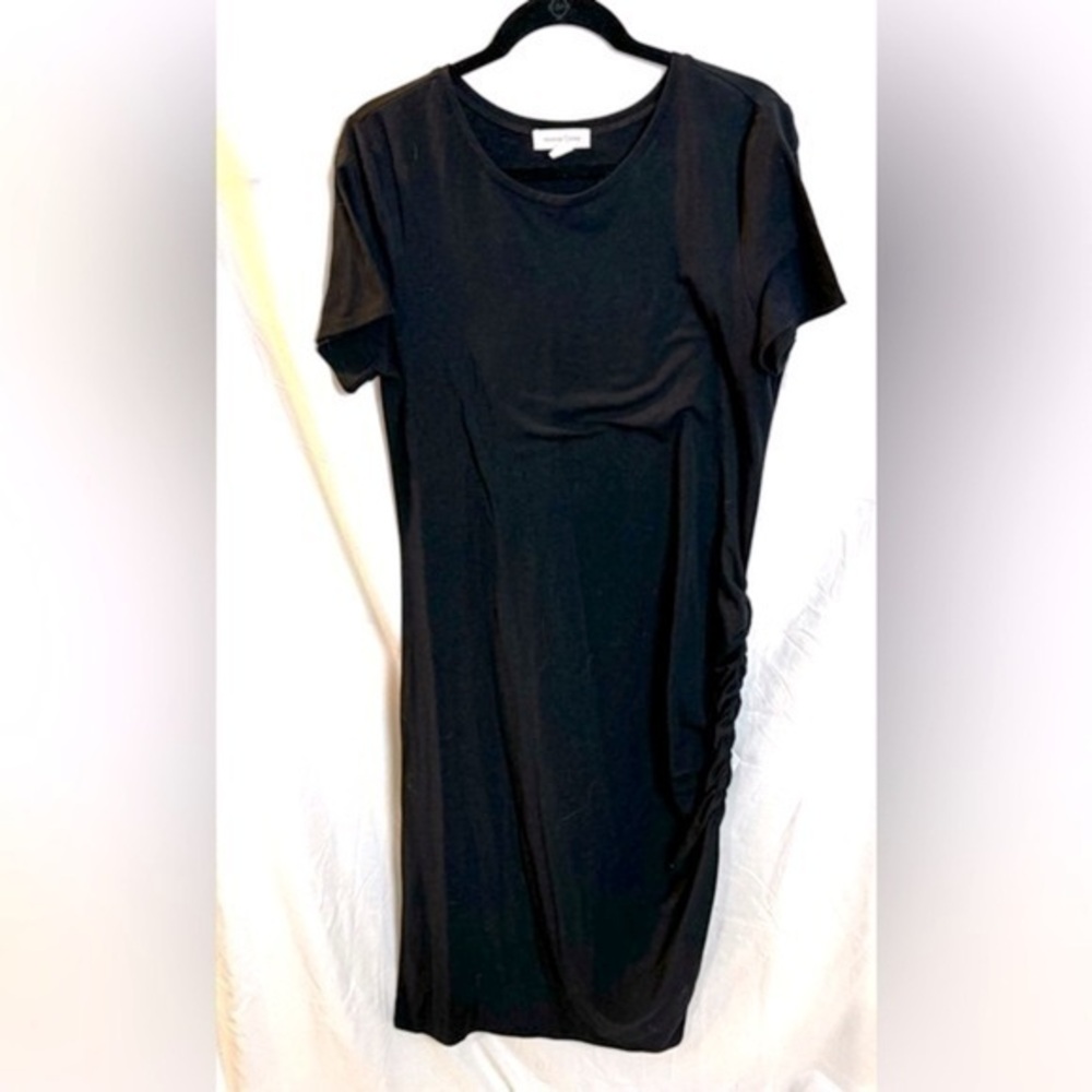 Treasure & Bond Side Ruched Short Sleeved Dress XL